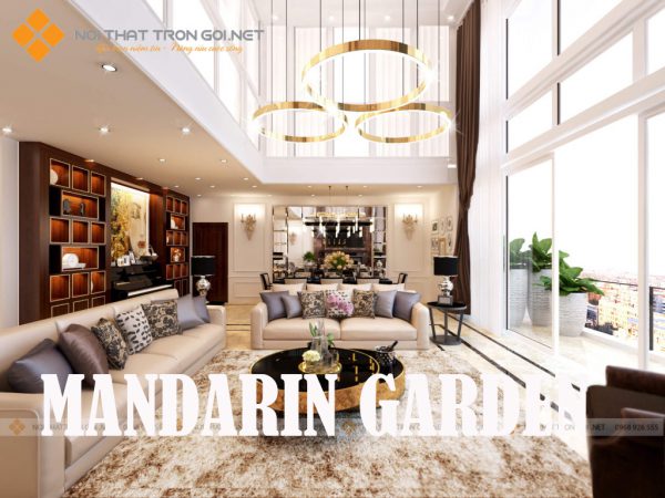 Thiết kế nội thất căn hộ Duplex sang trọng tại Mandarin Hòa Phát